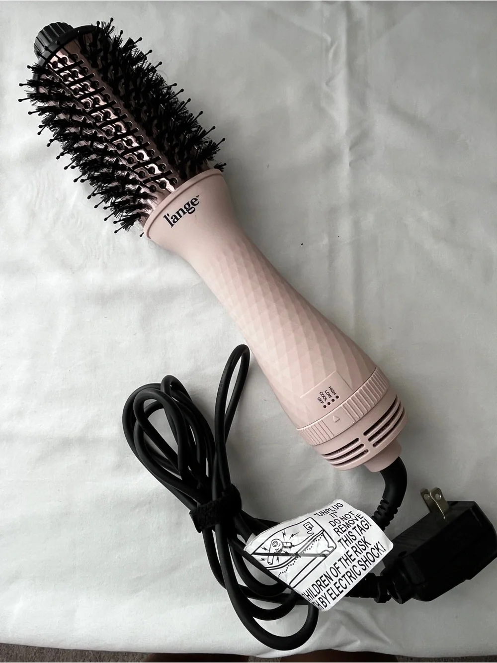 L’ange Le Volume 2-in-1 Titanium Blow Dryer Oval Brush 60mm/2.5” Model AB0317